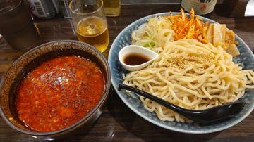 牛骨辛味噌つけ麺 火炎