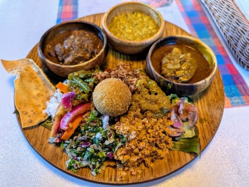 カレー3種類おもてなしプレート