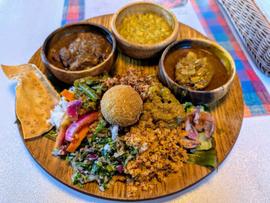 カレー3種類おもてなしプレート