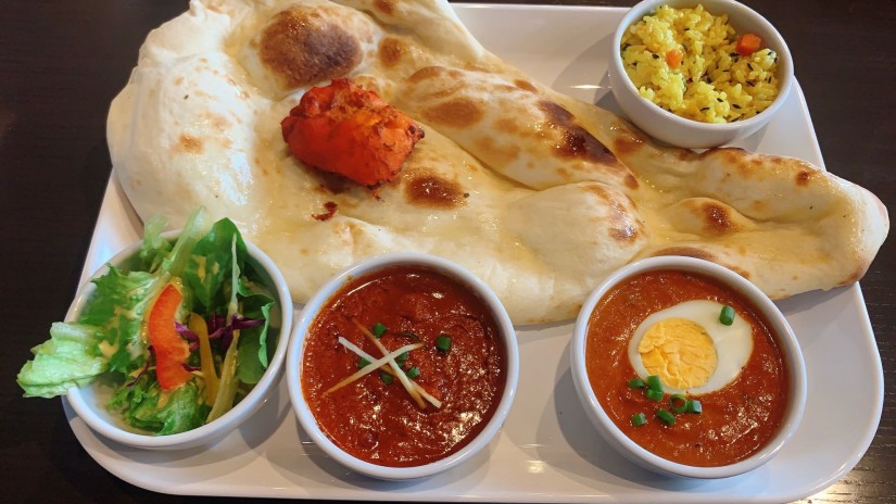 ホリデーダブルランチ インド人もびっくり 超激辛