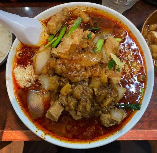 辛いスタ満そば