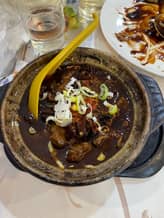 牛肉の四川風辛味煮込み（普通より辛め）