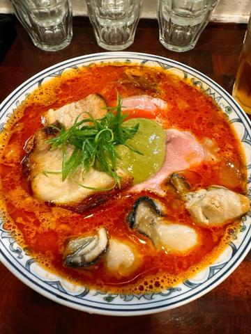 辛牡蠣らぁ麺