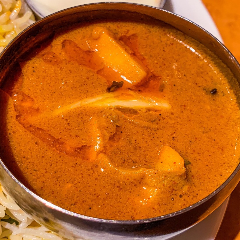 竹の子とチキンのカレー(本日のカレー) 激辛