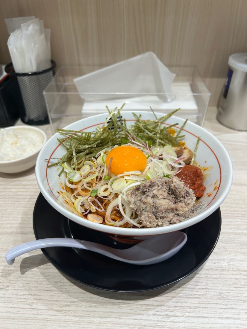 烈火ひっぱり混ぜそば 10辛