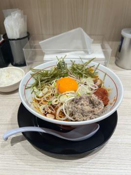 烈火ひっぱり混ぜそば 10辛