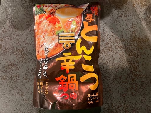 濃厚とんこつ辛鍋つゆ