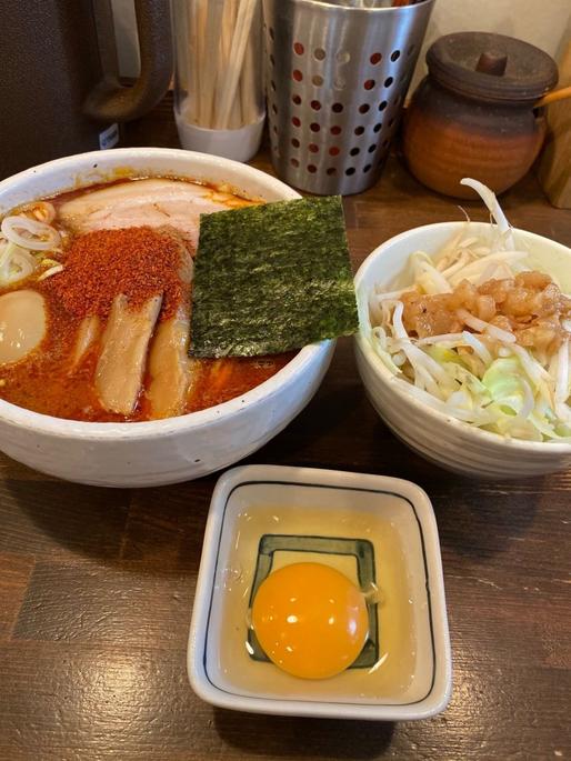 つけ麺白ベジ付き