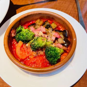 野菜のトマトソース焼き