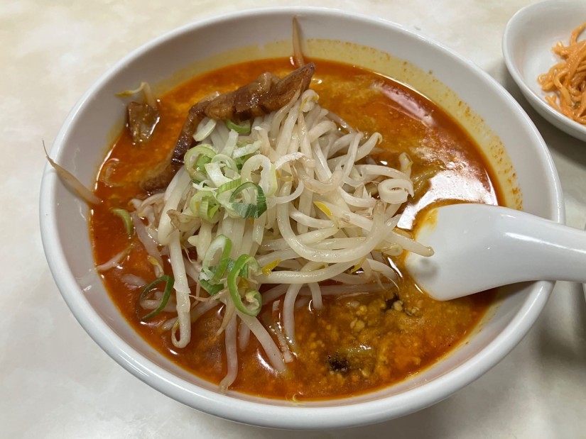 チャーシュー入り坦々麺 ５辛