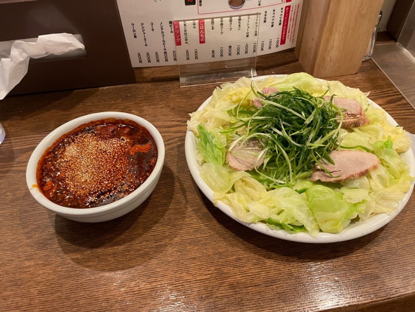 つけ麺大盛り 20辛