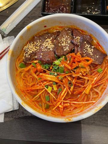 ピリ辛ネギ冷麺 3辛
