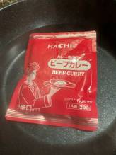 カレー専門店のビーフカレー 辛口