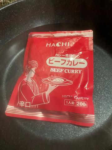 カレー専門店のビーフカレー 辛口