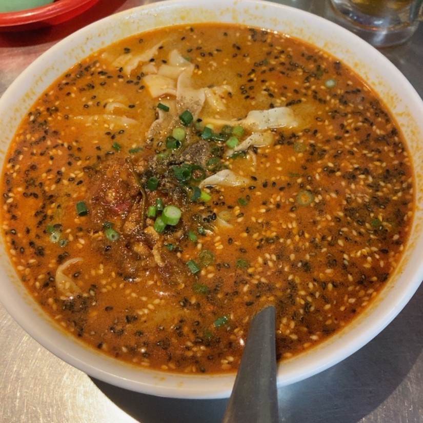 坦々刀削麺 激辛