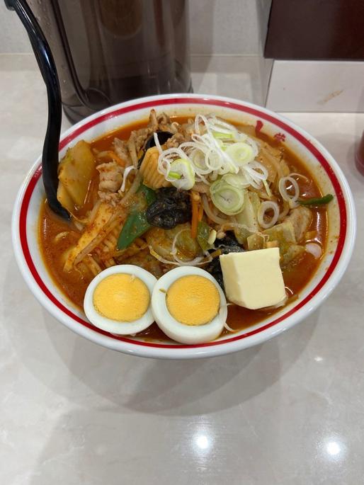 五目味噌タンメン 8辛