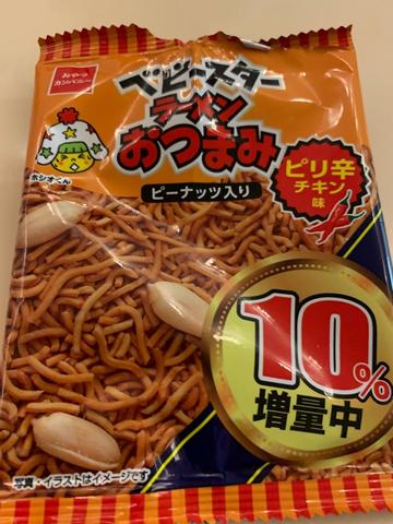 ベビースターラーメンおつまみ ピリ辛チキン味