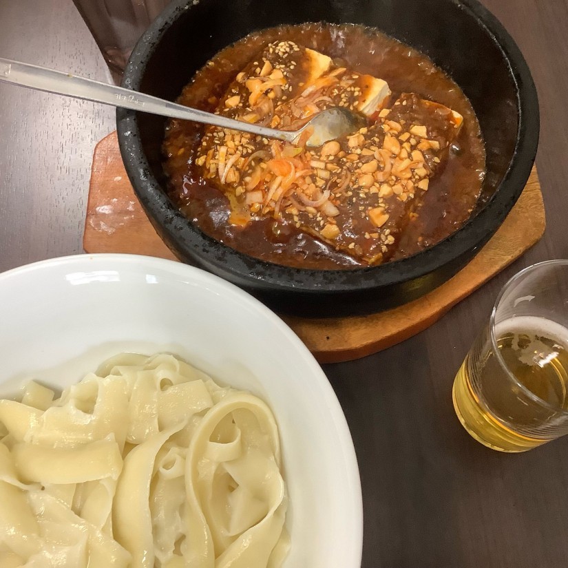 石焼麻婆豆腐刀削麺 激辛