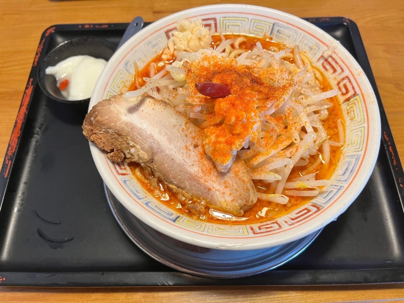 赤爆中華 ヘブン辛 小盛セット