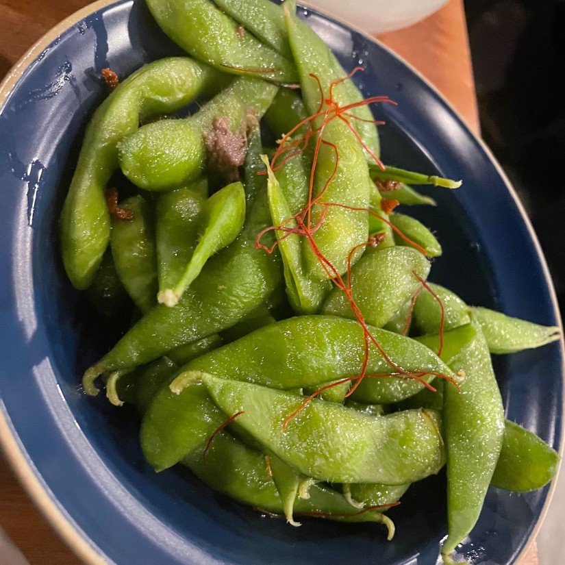 ピリ辛アンチョビ枝豆