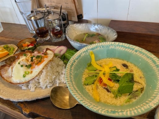 エビのグリーンカレー hot