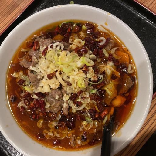 牛肉の四川風煮込み