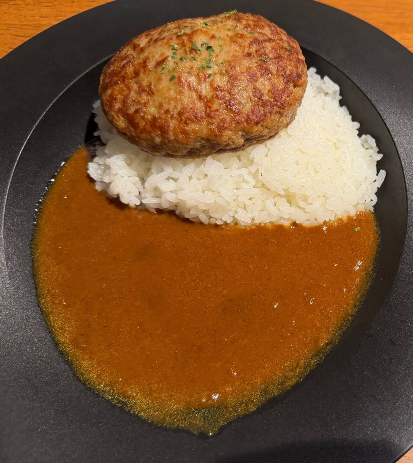 ジューシーハンバーグカレー