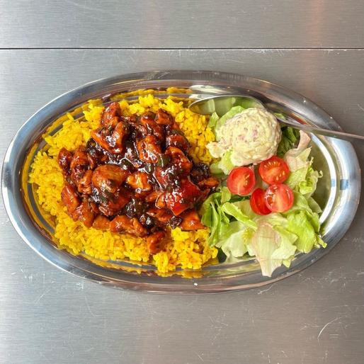 激辛チキンオーバーライス 地獄