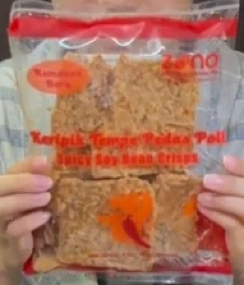 テンペ クリスピー スナック スパイシー味