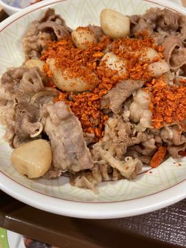 にんにくファイヤー牛丼
