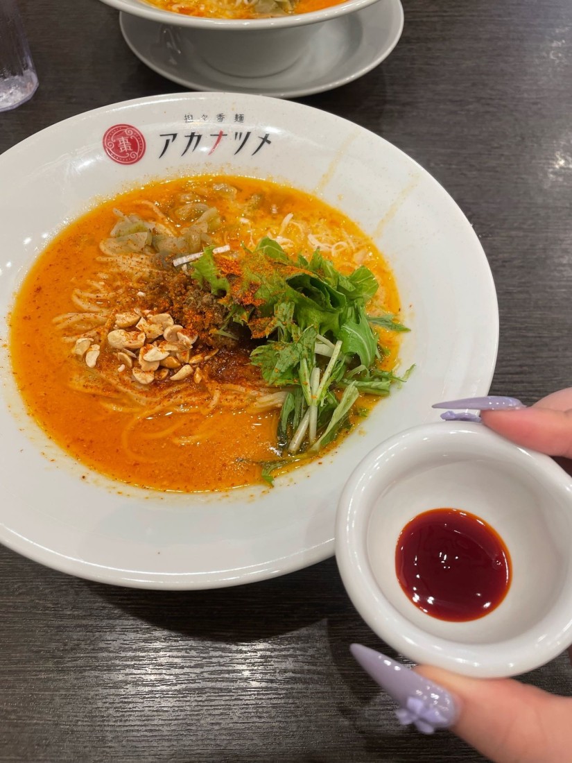 極辛坦々香麺 極辛