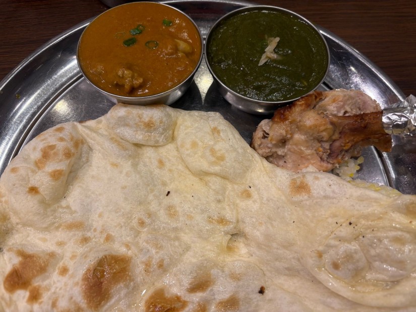 チキンカレー&海老とほうれん草のカレー 12辛