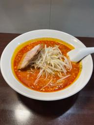 坦々麺 唐辛子2本