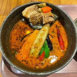 皮付き豚の角煮 38億年の風 辛さ5あがり