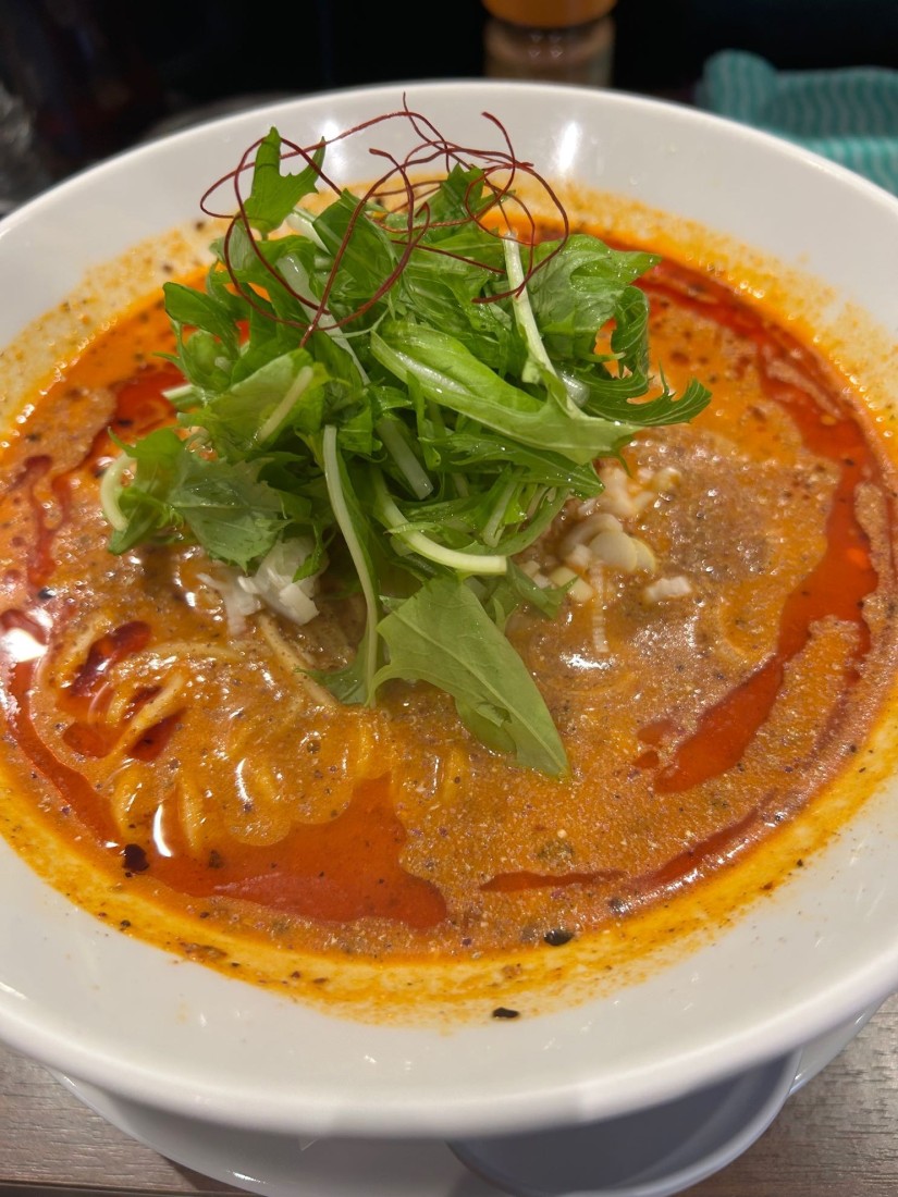 担々麺 白 5辛  5辛