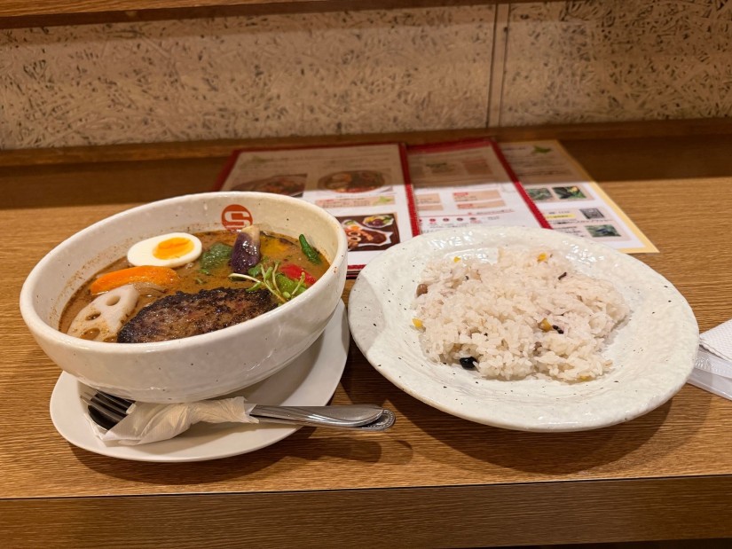エゾシカハンバーグカレー 10辛