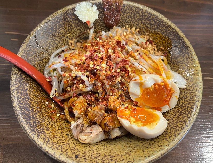 辛味噌まぜそば 5辛