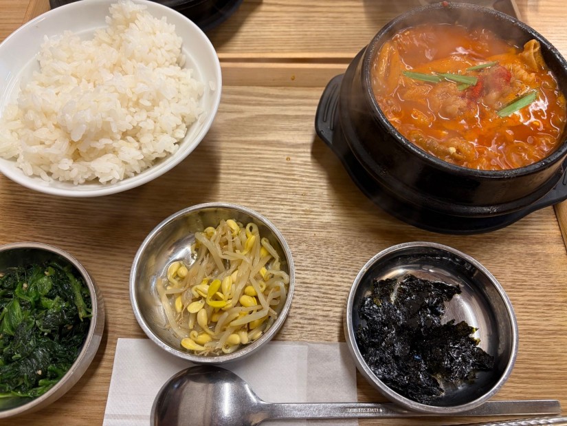 牛プルコギスンドゥブ定食5辛