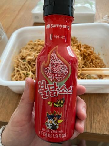 ブルダックソース辛さ✖️2 2倍