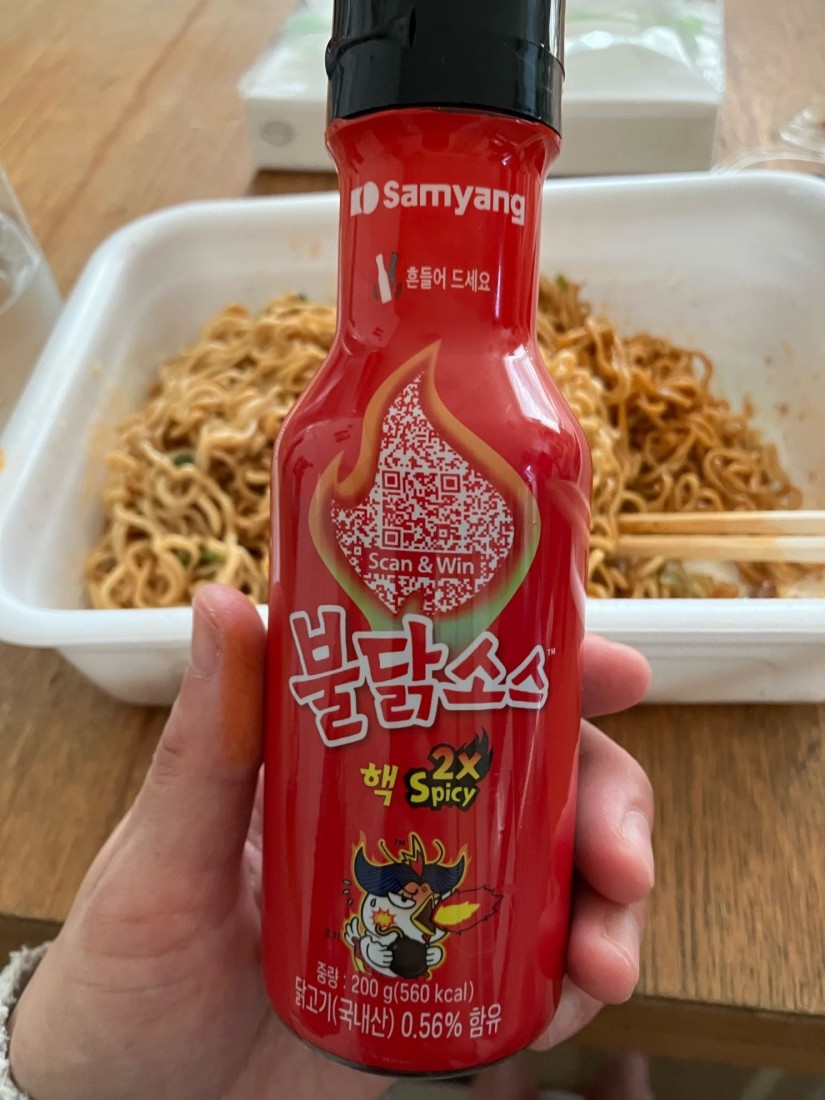 ブルダックソース辛さ✖️2 2倍