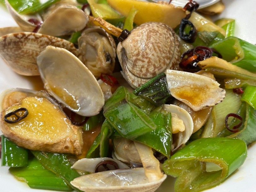 アサリネギ炒め