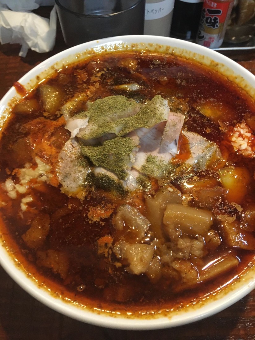 12辛タンメン とんでもなく辛いラーメン
