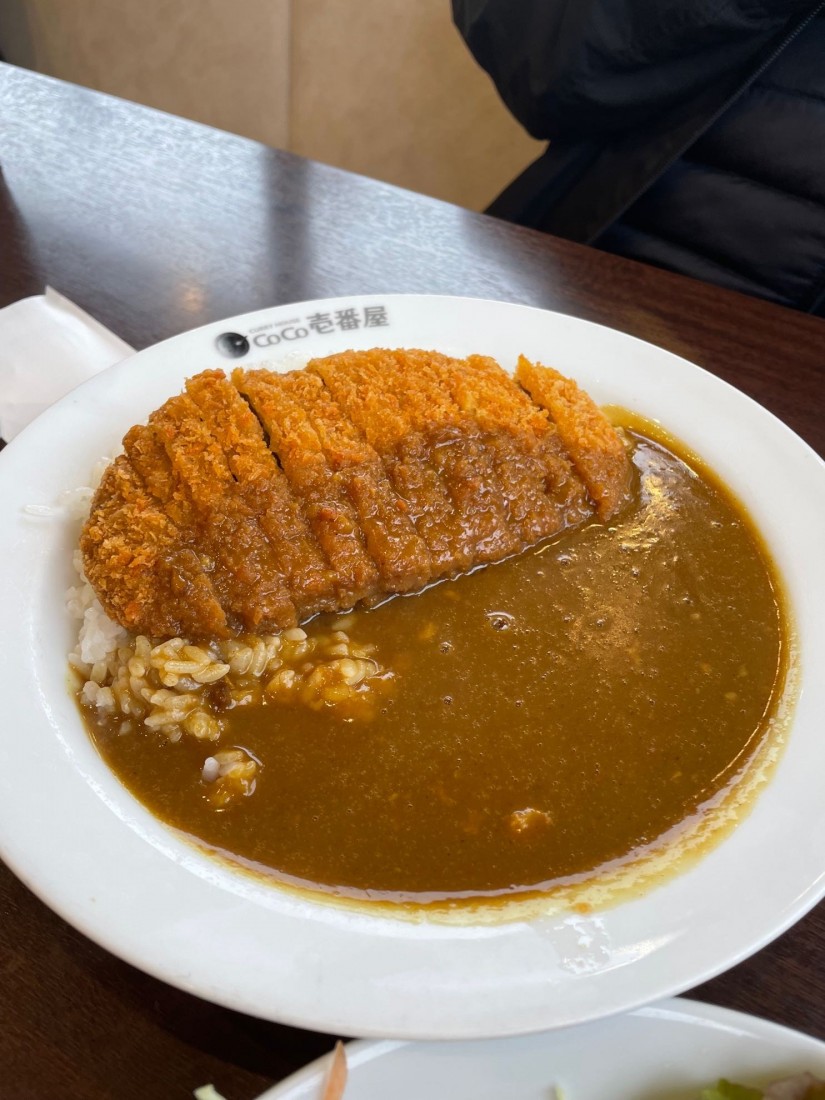 ビーフカツカレー 1辛