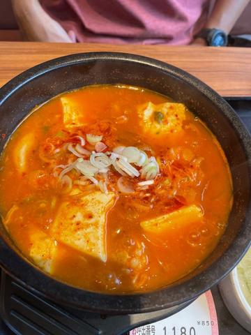 ホルモンスン豆腐 3辛