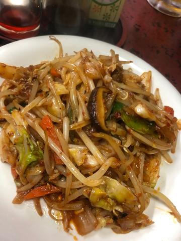 野菜炒め 辛め