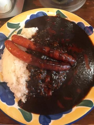 ソーセージカレー 大辛