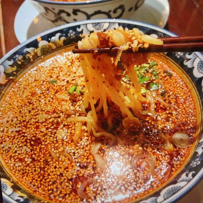紅マーラー坦々麺 無し