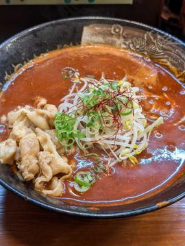 激辛ラーメン業火龍 チャレンジメニューを除くと1番辛い
