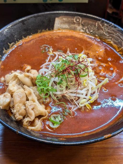 激辛ラーメン業火龍 チャレンジメニューを除くと1番辛い