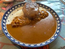 欧風ハンバーグカレー 3辛